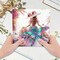 6 Pack 5D Diamond Painting Greeting Cards, Special Shaped Drill Butterfly & Flower DIY Diamond Art Card Kit for Adults, Christmas, Birthday & Thanksgiving (30×15 cm)